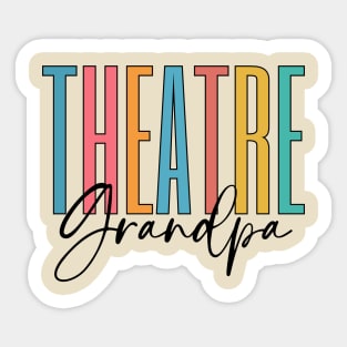 Theatre Grandpa Sticker